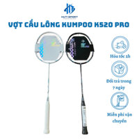 Vợt Cầu Lông, 1 Vợt Cầu Lông KUMPOO K520 PRO Chính Hãng, Dây Căng Sẵn Kèm Bao Đựng Và Quấn Cán
