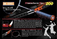 vợt cầu lông Adonex TRANSFORM TEC 200 chính hãng