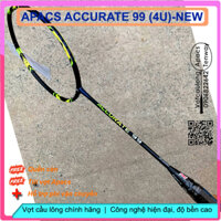 [Vợt cầu lông Apacs Accurate 99- 4U] NEW Vợt sơn nhám dạ quang, cân bằng công thủ, trợ lực dễ đánh
