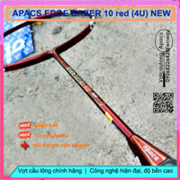 Vợt cầu lông Apacs Edge Saber 10 red NEW- 4U] | Đỏ mạnh mẽ, có thể đan 13kg, bền bỉ, phiên bản NEW