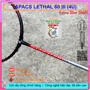 Vợt cầu lông Apacs Lethal 60