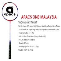Vợt cầu lông Apacs One Malaysia 2021