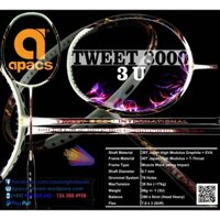 Vợt cầu lông Apacs Tweet 8000 - 3U