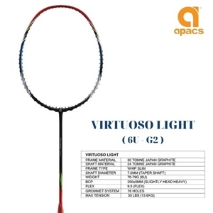 Vợt Cầu Lông Apacs Virtuoso Light