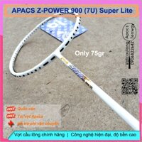 Vợt cầu lông Apacs Z-Power 900 RP+ Super Lite (7U) vợt siêu nhẹ 75gr thân đũa nặng đầu chuyên công, thân dẻo dễ thuần dễ