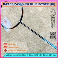 [Vợt cầu lông Apacs Z-Ziggler Blue Power - 4U] Thân đũa công nghệ mới, sơn nhám mới mẻ, vợt chuyên công sức mạnh