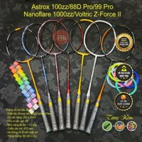 Vợt Cầu Lông Astrox 100zz/88D Pro/99 Pro/Nanoflare 1000zz (Khung Carbon, Căng max 12,6kg)
