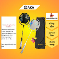 Vợt cầu lông chính hãng 💎free ship💎 kumpoo k520 pro căng sẵn 11kg tặng kèm bao đựng và quấn cán- AKA