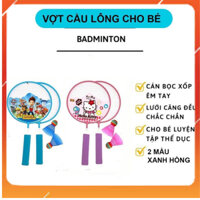 Vợt cầu lông cho bé, đồ chơi vận động vợt cầu lông mini HK Mart
