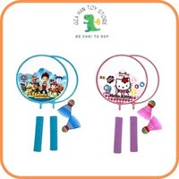 Vợt cầu lông cho bé, đồ chơi vận động vợt cầu lông mini Gia hân Toys - Đồ chơi vận động giúp bé phát triển chiều cao