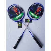 VỢT CẦU LÔNG CÓ ĐAN DÂY WINEX TAIWAN NANOTEC 9910  XANH  - 01 CẶP 2 CÂY