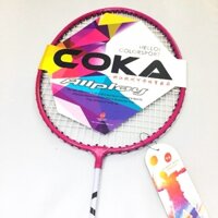 Vợt Cầu Lông Coka Khung Crom Siêu Bền – Tặng Quả Cầu & Bao Đựng Vợt Chống Sốc | VPP Đặng Ngoan