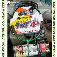 Vợt cầu lông Felet  Woven 100 Pro – Green