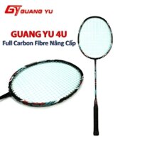 Vợt Cầu Lông Guang Yu 4U Super Power Tấn Công Chất Liệu Full Carbon Fibre Nâng Cấp, Lưới Căng Sẵn 9.5KG. MÃ SP V16