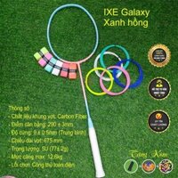 Vợt Cầu Lông IXE Galaxy Cacbon căng max 12,6kg, tặng căng dây và cuốn cán