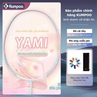 Vợt cầu lông KUMPOO 4U chính hãng carbon bền nhẹ tặng cước căng sẵn, quấn cán và túi vợt Freeship