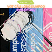 Vợt cầu lông KUMPOO K520 PRO chính hãng, đã căng sẵn 11kg lưới BG65ti Ynex - tặng kèm bao đựng và quấn cán (1 CÂY)