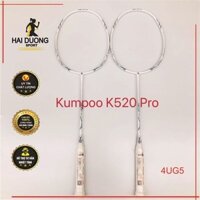 VỢT CẦU LÔNG KUMPOO K520PRO TRẮNG CHÍNH HÃNG
