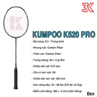 💥💥Vợt Cầu Lông Kumpoo Power Control K520 Pro Trắng-Đen