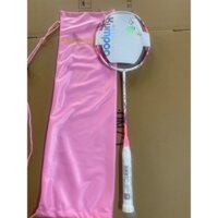 Vợt cầu lông Kumpoo Power Control K520  Trắng đen. Căng lưới 11kg