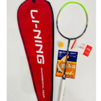 Vợt Cầu lông Li-Ning 3000 Green [ Tem Chính Hãng ] Tặng Cước + Công Căng Vợt + Túi Đựng Vợt