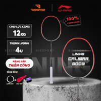 Vợt Cầu Lông Lining 3D Calibar 300B Chính Hãng - Công Thủ Toàn Diện - Nặng Đầu Dành Cho Cổ Tay Khỏe Lực Mạnh