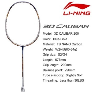 Vợt cầu lông Lining 3D Calibar 200