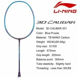Vợt cầu lông Lining 3d Calibar 001
