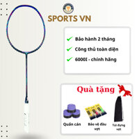 VỢT CẦU LÔNG LINING AERONAUT 6000I TẶNG KÈM QUẤN CÁN, TÚI ĐỰNG VỢT, BẢO VỆ ĐÀU VỌT