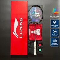 Vợt Cầu Lông Lining Axforce 70 Sói Bạc Full Hộp - Căng Dây Trợ Lực, Quấn Cán, Vòng Tay, Túi Đựng Vợt