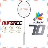 Vợt Cầu Lông Lining Axforce 70 Full Carbon - Căng Sẵn Dây Trợ Lực, Quấn Cán, Móc Khóa, Bọc Đầu Vợt