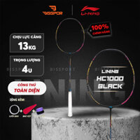 Vợt Cầu Lông Lining HC1000 Đen Chính Hãng - Phù Hợp Cho Người Mới Chơi - Dòng Vợt Công Thủ Toàn Diện