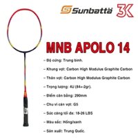VỢT CẦU LÔNG MNB APOLLO 14 1 Khung Vợt 1 Túi [Có bảo hành] [FreeShip] [Chính hãng]
