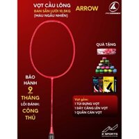 Vợt cầu lông Prokennex Arrow 17 Air 7u rẻ nhất thị trường đã đan dây chính hãng bảo hành 9 tháng