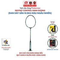 Vợt cầu lông Prokennex DESTINY CONTROL chính hãng cao cấp công thủ toàn diện 1 cây - - Tặng kèm quấn cán - Căng 10.5kg - SILVER BLUE
