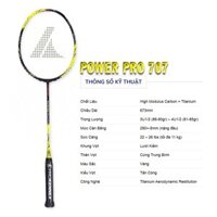 Vợt cầu lông ProKennex POWER PRO 707 1 Vợt 1 Túi [Chính hãng] [Ảnh thật] [Có bảo hành] [Có sẵn] [Rẻ vô địch]