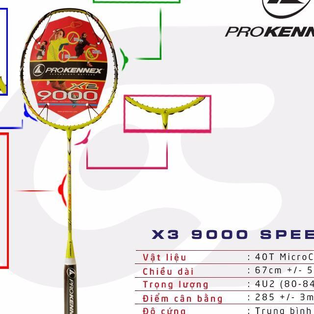 Vợt Pro Kennex X3 9000 Speed