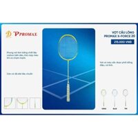 Vợt cầu lông Promax X-Force 20 - đôi