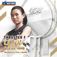 Vợt Cầu Lông Thruster F-C TRẮNG Khung Carbon 31LBS tặng căng sẵn 11kg + Túi vải rút+ cuốn cán