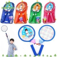 Vợt cầu lông trẻ em HUAYUEJI, Vợt tập luyện trẻ em chống trượt nhiều màu, Đồ dùng thể thao tương tác giữa cha mẹ và con cái Dụng cụ thể thao cầm tay Vợt đôi trong nhà ngoài trời