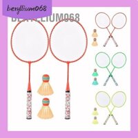 Vợt Cầu Lông Trẻ Em Với 2 Quả Bóng Thể Thao Ngoài Trời Bé Trai Gái - Beryllium068