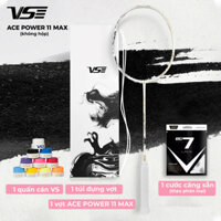 Vợt cầu lông Venson Rồng văn trắng, VS ACE Power 11 Max Dragon phiên bản giới hạn 4UG5