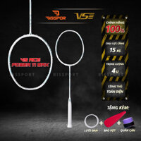Vợt cầu lông VS ACE Power 11 Max Chính Hãng - Màu Trắng - Cân Bằng - Căng Được 36LBS