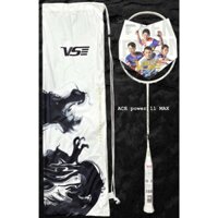 Vợt cầu lông VS ACE Power 11 Max đen căng sẵn tặng túi quấn cán