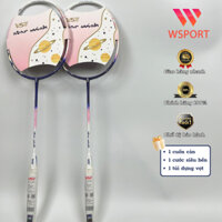 Vợt Cầu Lông VS Star Wish, 4U, Carbon Graphite SIÊU BỀN, Hàng Chính Hãng