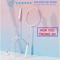 Vợt cầu lông Wavaw đã đan lưới chính hãng màu đẹp 85g/G5 khung nhẹ siêu bền giá tốt