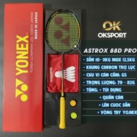 Vợt cầu lông Yo.nex Astrox 88D Pro Full Hộp Cao Cấp Căng Sẵn 11kg Max 12,5kg Tặng Kèm Quấn Cán Túi Nhung Và Vòng Tay