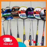VỢT CẦU LÔNG YONEX CAO CẤP [Tặng 3 Món Quà] (1CHIẾC) 100% Cacbon Đan Dây Tốt 9,5kg -