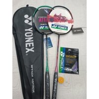 vợt cầu lông Yonex cao cấp khung carbon(tặng dây đan,quấn cán,túi)