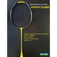 Vợt cầu lông Yonex Nanoflare 1000 Game (chính hãng-khung chưa cước)